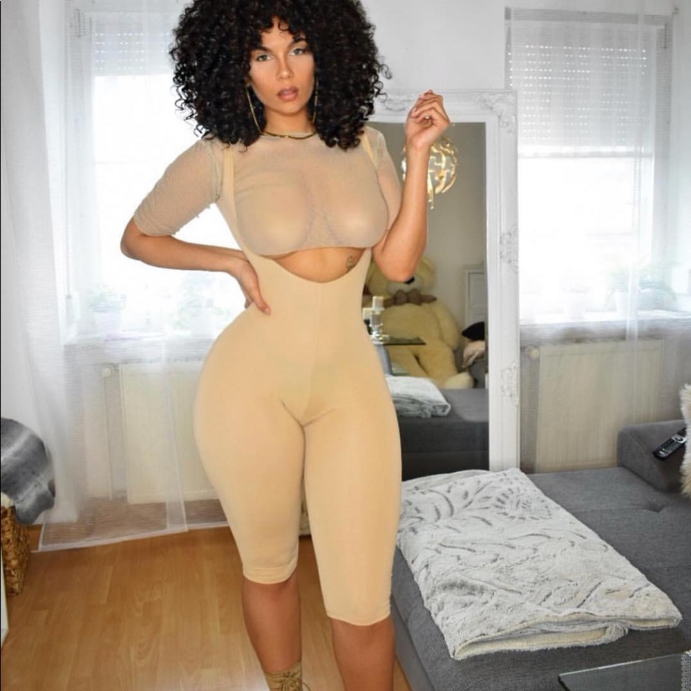 Rebel tee Capri jumpsuit